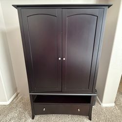 Dark Wood Cabinet/TV Armoire