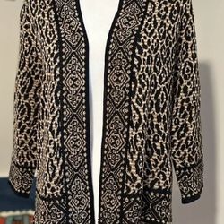 Ruby Red Size Large Cardigan 