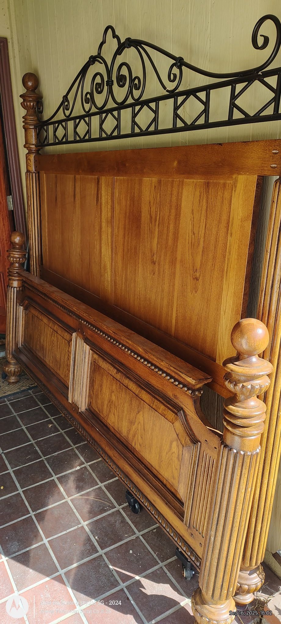 Oak California King Bed Frame