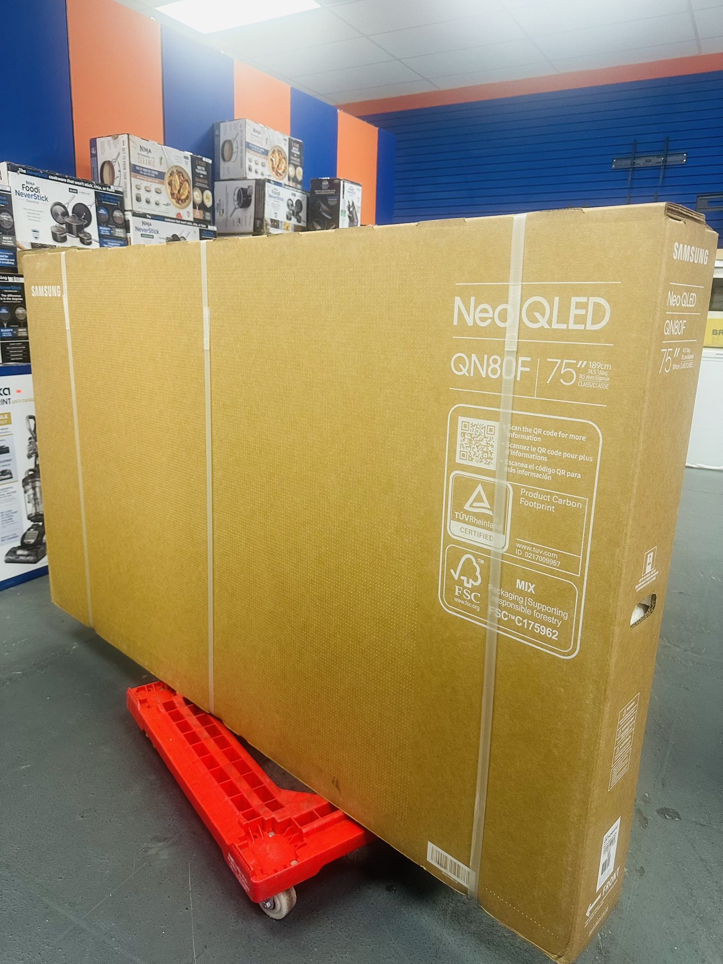 75” SAMSUNG NEO QLED QN80F 2025 MODEL