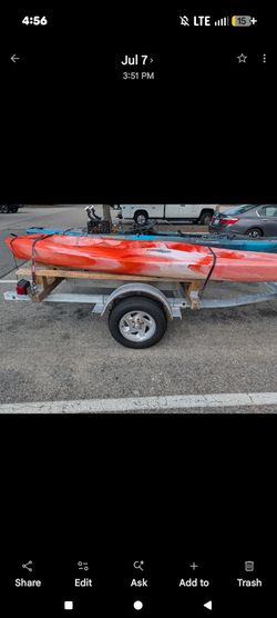 Tandem kayak
