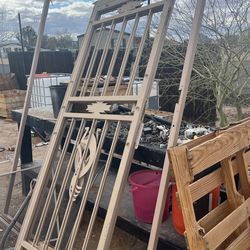 Puertas De Metal Con Frame 6.3 Feet Wide X 8 Feet Higth
