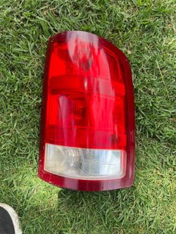 2007 Chevy Silverado. Tail light assembly.
