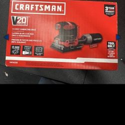 Craftsman V20 Cordless 1/4 Sheet Finishing Sander Tool Only 