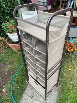 Cloth Shelves Tower Shoe Rack