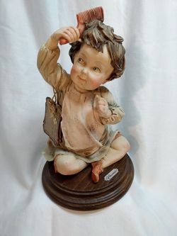 Giuseppe Armani Statue Signed