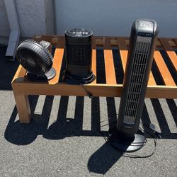 Two Fans, One Heater
