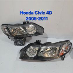 Honda Civic 4D 2006-2011 Headlights