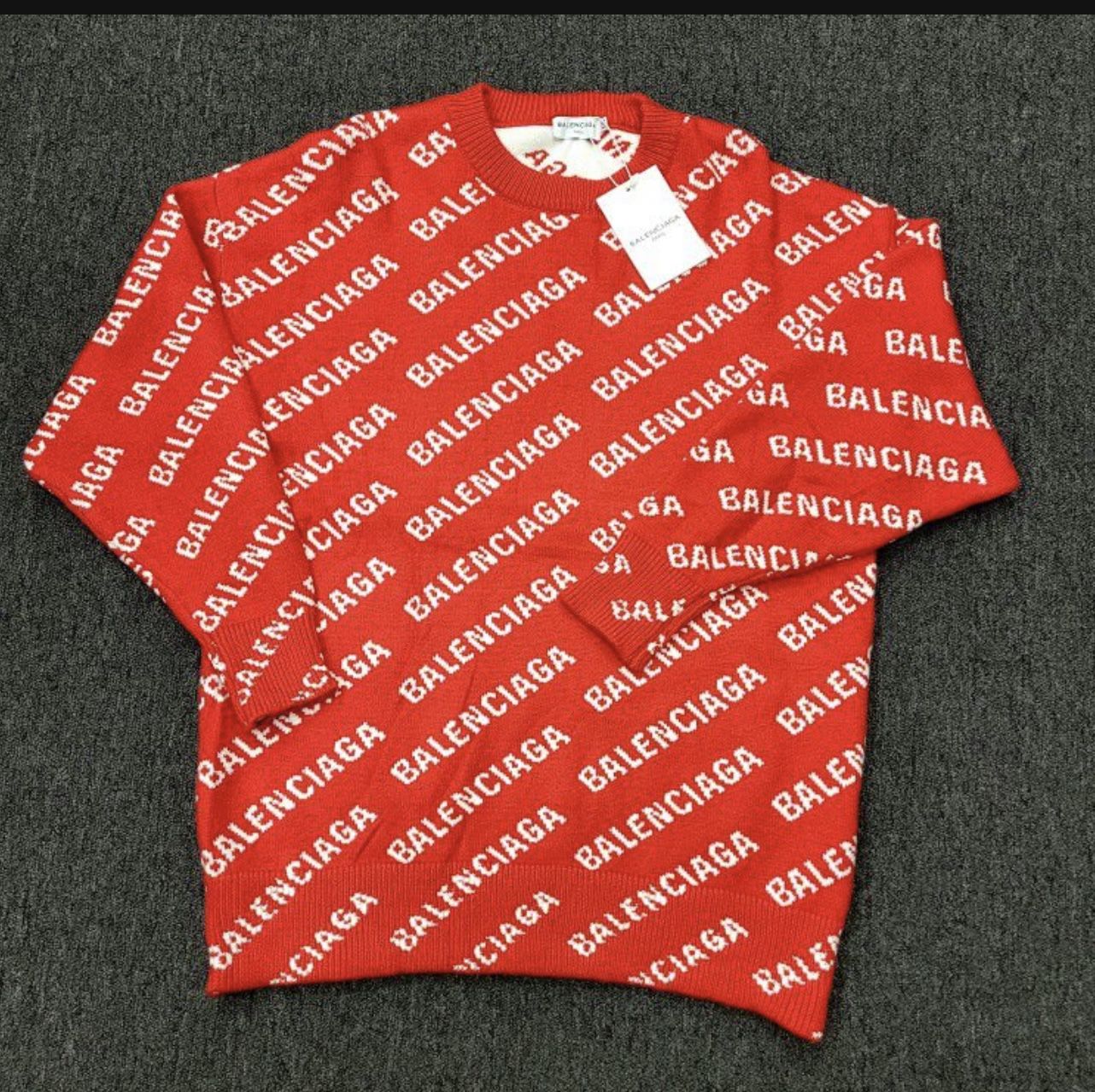 BALENCIAGA WINTER LUXURY SWEATER COLORS AVAILABLE