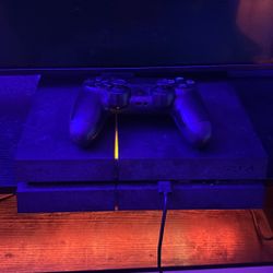 PS4 And Controller 