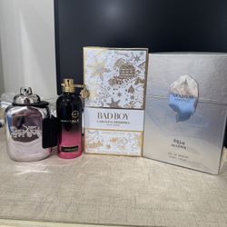 Colognes For Sale READ DESCRIPTION; Montale, Coach, CH BadBoy, Marwa