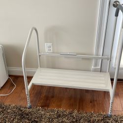 Step To Bed With Handrails