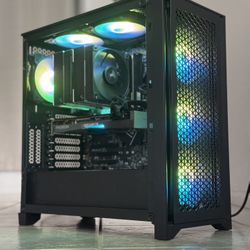 Corsair 4000D Airflow Gaming PC ~ Intel I5-12600KF X RX 6700 XT 12GB