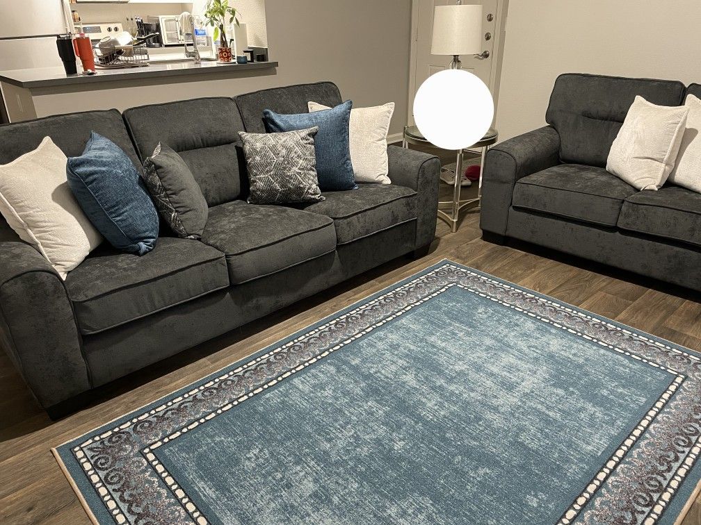 Couch And Love Seat (MUST SELL FAST)