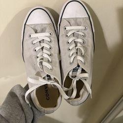 Converse All star Shoes Light Gray - Women’s 9 