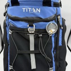NWT Titan Deep Freeze Cooler Backpack Outdoor Insulated Arctic Zone Camping Blue