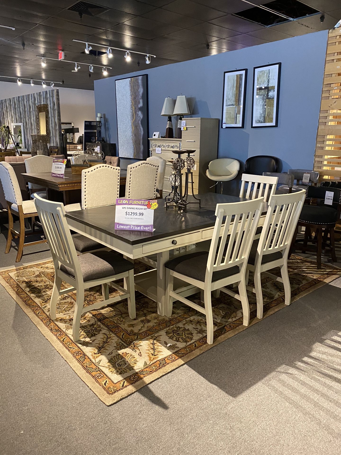 Table 4 Chairs And Bench