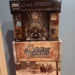Game Of Thrones Game & Mega Construx Set