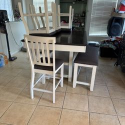 Large Dining Table With Bench Seat