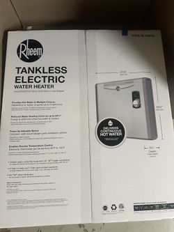 Rheem Tankless Water Heater