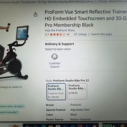 Exercise Bike 