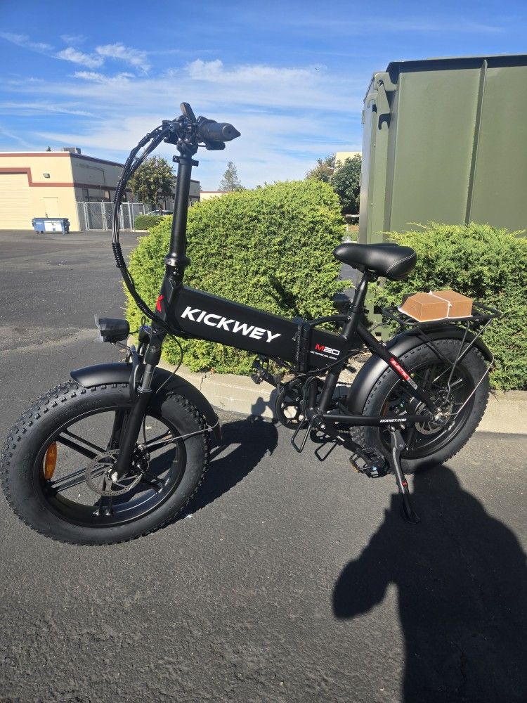 Brand New KickWey Electric Bike Foldable Electric Bikes 750 Watts Electric Bikes 30Mph Electric Bikes Electric Bikes Mini Bikes Electric Scooter