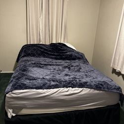 Queen Size Bed With Frame****Free****