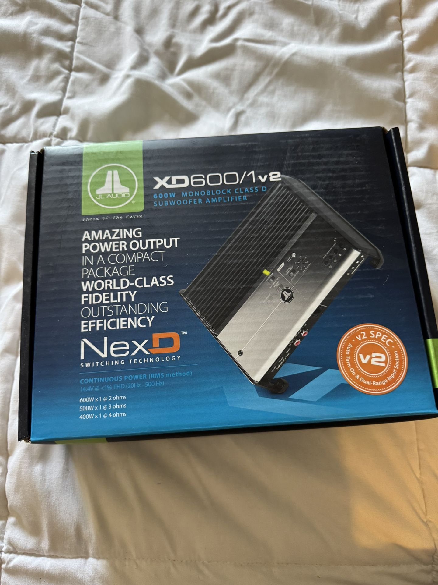 Brand New Jl Audio 600/1 Xd Amp Amplifier