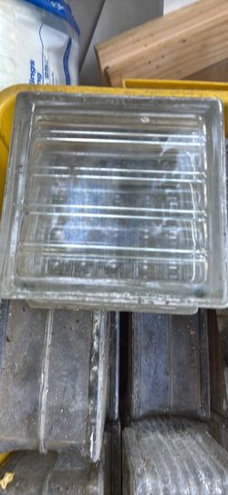 Vintage glass  blocks