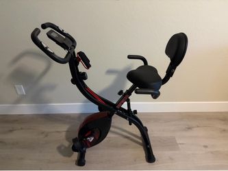 HAPBEAR 3-in-1 Folding Magnetic Exercise Bike