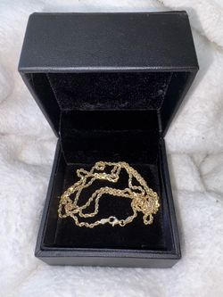 Authentic IF & Co. 18K Yellow Gold Chain.
