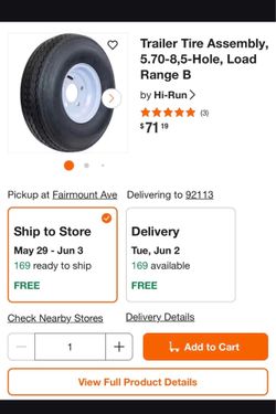 Trailer tires