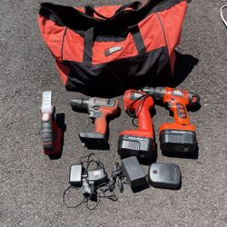 Black And Decker Cordless Drills And Lights