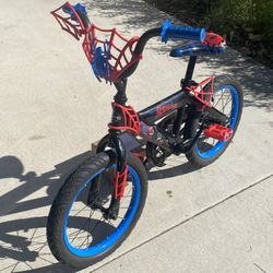 Kids Spider-Man Bike