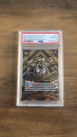 One Piece Trading Card Slabs PSA 10!