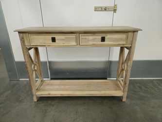 Solid Wood Rustic Entryway Table