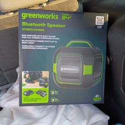 GreenWorks 24v Bluetooth Speaker 