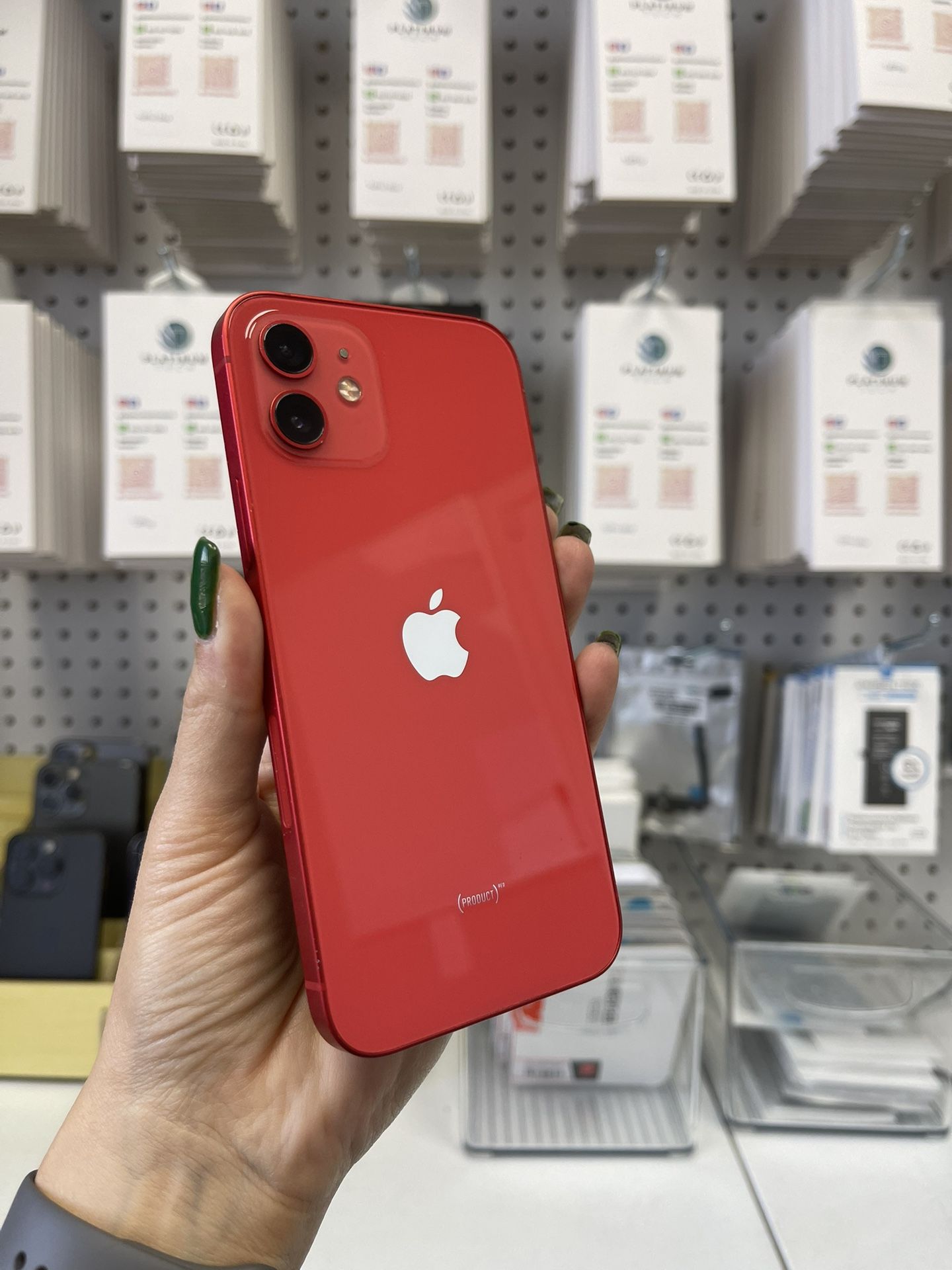 iPhone 12 Unlocked 64Gb Red Good Condition