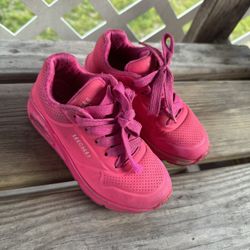 Pink Skechers Girl  Shoes 