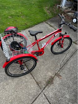 Bike with basket