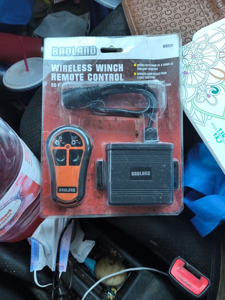 Wireless Winch Control