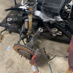 Jeep Srt suspension left side