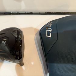 New TaylorMade Qi4D Driver 9* With Tensei 1K Black 65 S 
