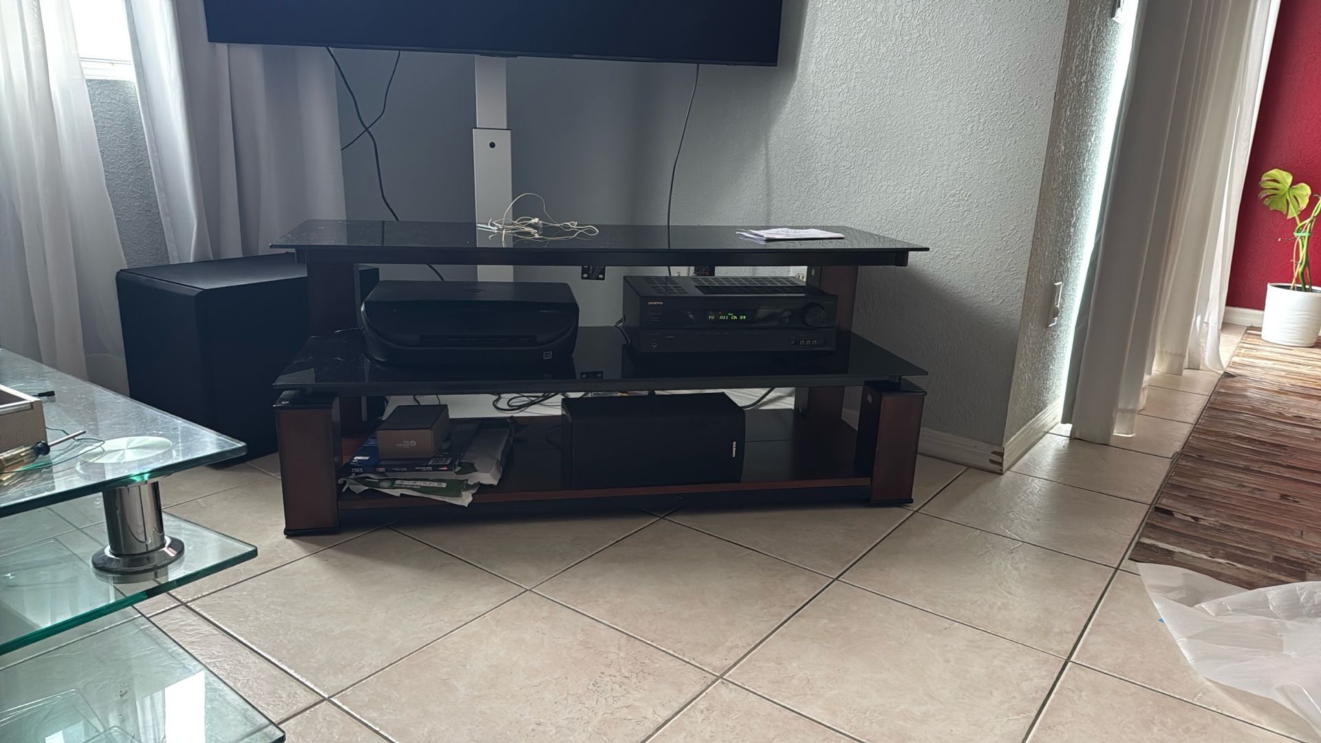 Tv Stand With TV Mount