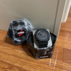 G Shock Casio Watch  (All Black)