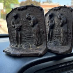 Antique Bookends 