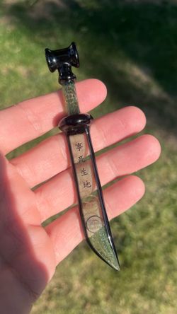 Sokol Katana Pendant Green Stardust