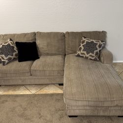 Couch with Chaise Lounge