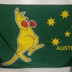 Australia Boxing Kangaroo Flag