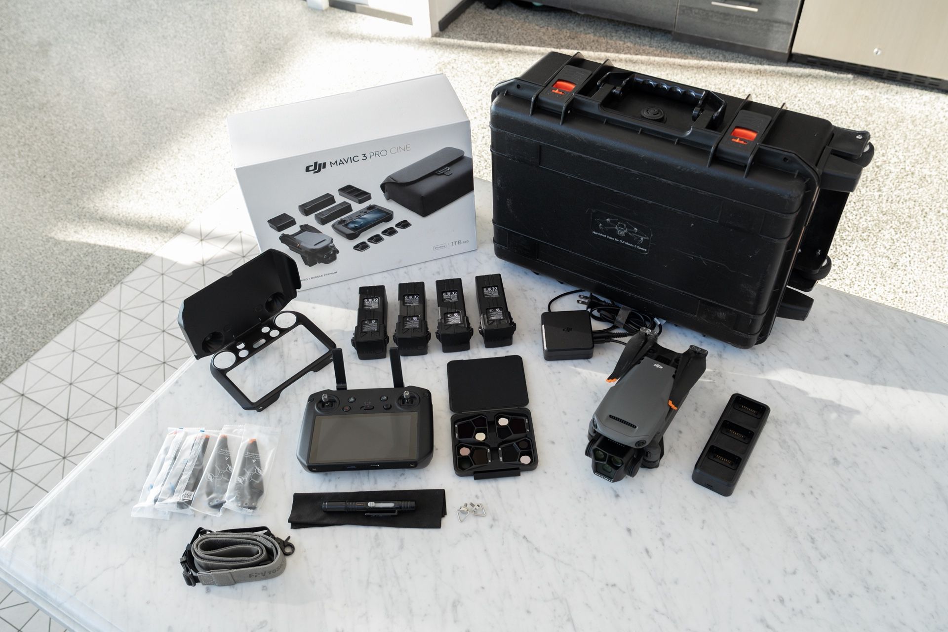 DJI Mavic 3 Pro Cine Premium Combo + Extra Battery, Case & Accessories